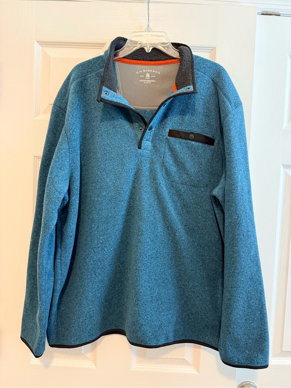 G.H. Bass & Co. Teal Fleece